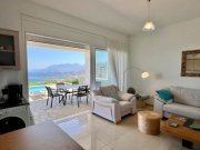 Kalo Chorio bei Agios Nikolaos MIT VIDEO! Kreta, Kalo Chorio: Elegante freistehende Villa mit Meerblick zu verkaufen Haus kaufen